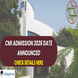 CMI Admission 2026 Date Announced; Registration Begins March 1, Exam on May 2